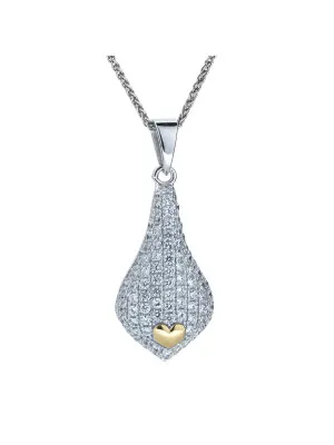 Orphelia Women's Silver Chain with Pendant ZH-4880