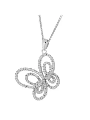 Orphelia Women's Silver Chain with Pendant ZH-4883