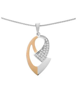 Orphelia Women's Silver Chain with Pendant ZH-6004