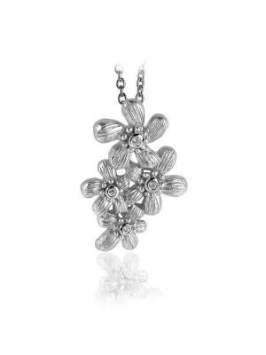 Orphelia Women's Silver Chain with Pendant ZH-6026