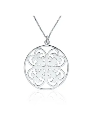 Orphelia Women's Silver Chain with Pendant ZH-6035