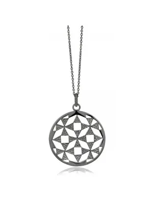 Orphelia Women's Silver Chain with Pendant ZH-6037/2
