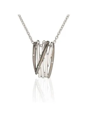Orphelia Women's Silver Chain with Pendant ZH-6038/2