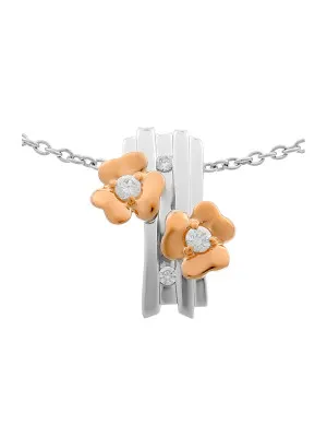 Orphelia Women's Silver Chain with Pendant ZH-6039