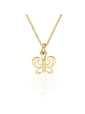 Orphelia Butterfly Chain with Pendant ZH-7074/1