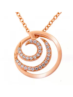 Elaine Silver Chain With Pendant ZH-7084/1 #1