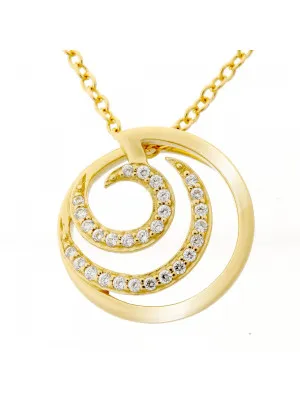 Elaine Silver Chain With Pendant ZH-7084/2 #1