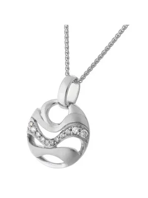 Orphelia Elvina Silver Chain With Pendant ZH-7085 #1