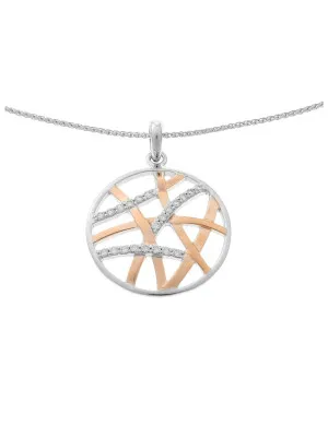 Amabella Silver Chain With Pendant ZH-7098/1