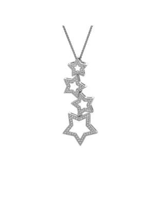 Orphelia Evelinia Silver Chain With Pendant ZH-7338 #1