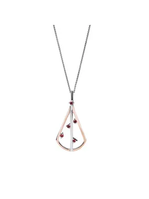 Sacha Silver Chain With Pendant ZH-7496 #1