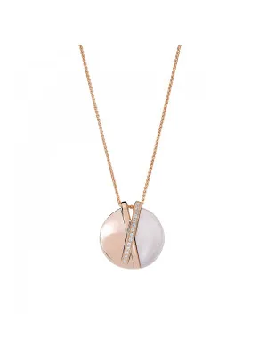 ORPHELIA SILVER Moragene Chain with Pendant ZH-7506/RG