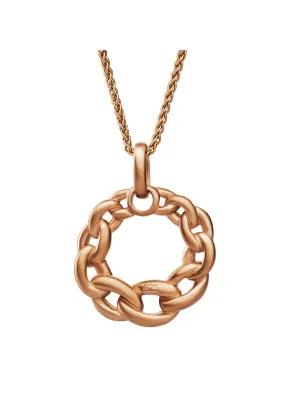 Estelle Silver Chain With Pendant ZH-7516/RG