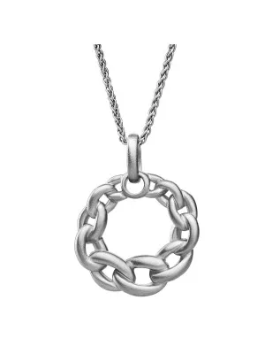 Estelle Silver Chain With Pendant ZH-7516