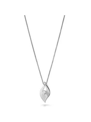 Milan Silver Chain With Pendant ZH-7519