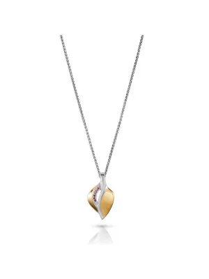 Orphelia Anet Silver Chain With Pendant ZH-7520/G #1