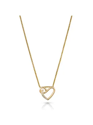 Orphelia Ida Silver Chain With Pendant ZH-7521/G #1