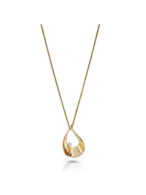 Etoile Silver Chain With Pendant ZH-7524/G #1