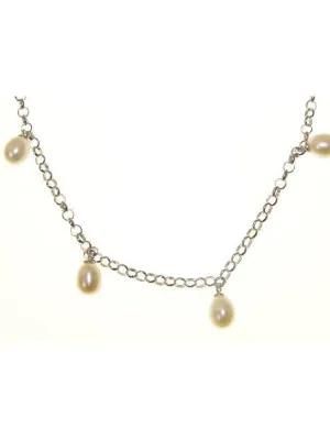 Orphelia® Women's Sterling Silver Necklace - Silver ZK-2549
