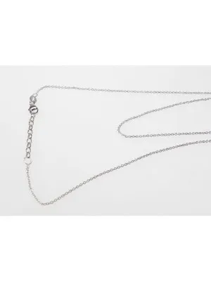 Orphelia® Women's Sterling Silver Necklace - Silver ZK-2727/45+3
