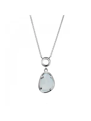 Rivera Silver Necklace ZK-7480/BC #1