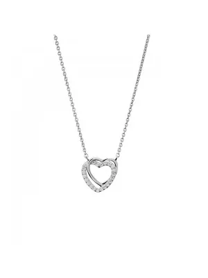 Ariana Silver Necklace ZK-7482 #1