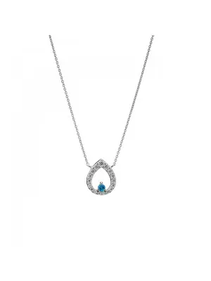 Orphelia Kiana Silver Necklace ZK-7487 #1