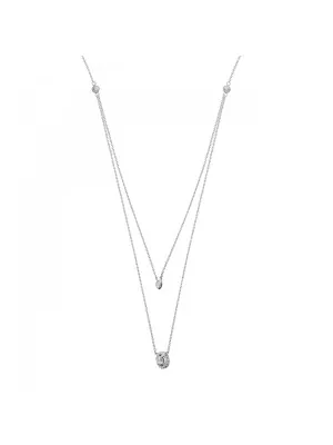 Silver Necklace ZK-7492 #1