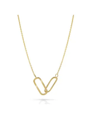 Orphelia Rose Sterling Silver Necklace ZK-7561/G #1