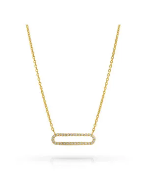 Orphelia Charm Silver Necklace ZK-7563/G #1