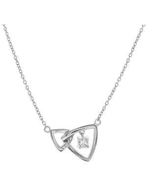 Orphelia® 'Santorini' Women's Sterling Silver Necklace - Silver ZK-7570