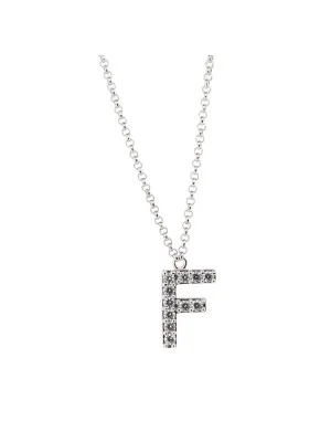 Orphelia Unisex's Silver Chain with Pendant ZK-alpha/F