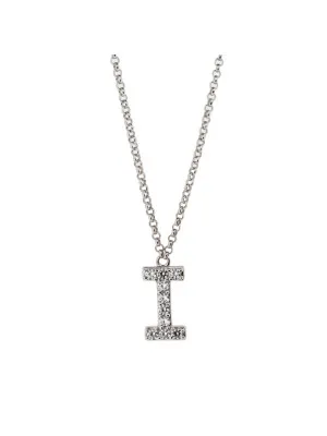 Orphelia Unisex's Silver Chain with Pendant ZK-alpha/I