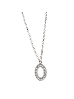 Orphelia Unisex's Silver Chain with Pendant ZK-alpha/O