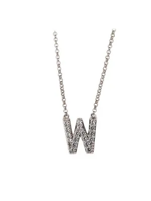 Orphelia Unisex's Silver Chain with Pendant ZK-alpha/W