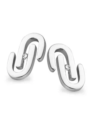 Orphelia Silver Stud Earrings ZO-5003 #1