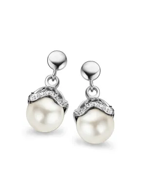 Orphelia Silver Drop Earrings ZO-5029 #1