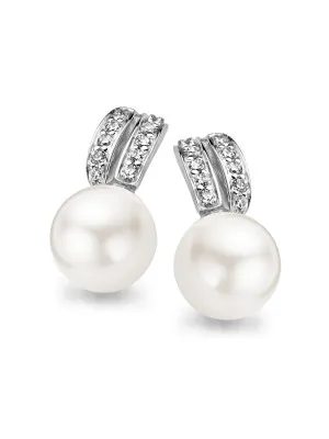Orphelia® Women's Sterling Silver Drop Earrings - Silver ZO-5031
