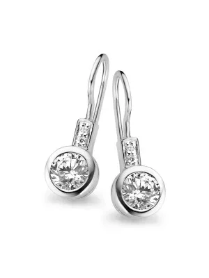 Orphelia® Women's Sterling Silver Drop Earrings - Silver ZO-5038