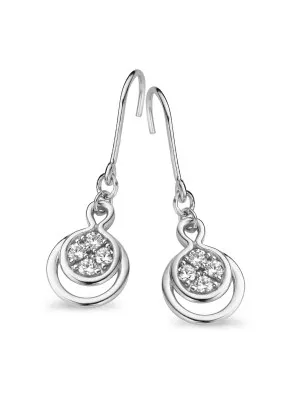 Orphelia Silver Drop Earrings ZO-5119 #1