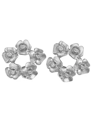 Orphelia Silver Stud Earrings ZO-5245 #1