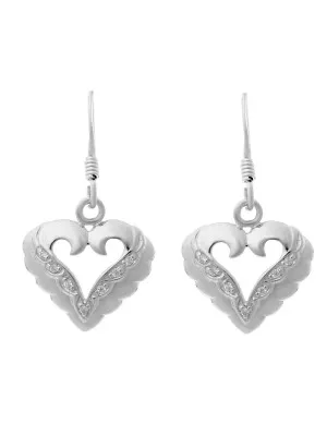 Orphelia Silver Drop Earrings ZO-5247 #1