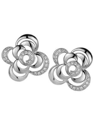 Orphelia Women's Silver Stud Earrings ZO-5250 #1