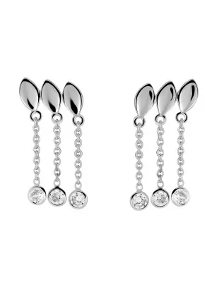 Orphelia Silver Drop Earrings ZO-5621 #1
