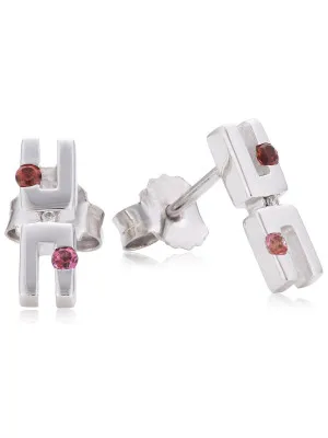 Orphelia Silver Stud Earrings ZO-5663 #1