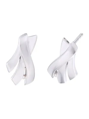 Orphelia Silver Stud Earrings ZO-5684 #1