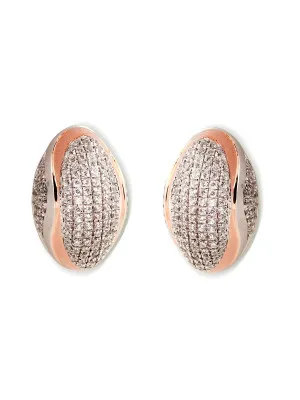 Orphelia Women's Silver Stud Earrings ZO-5835