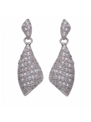 Orphelia Silver Drop Earrings ZO-5884 #1