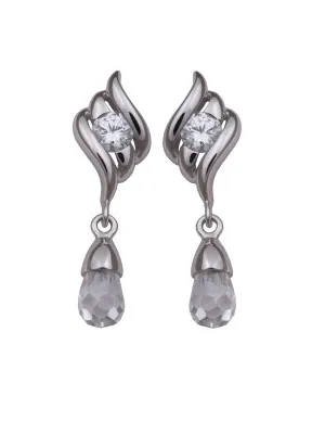 Orphelia Silver Drop Earrings ZO-5894 #1