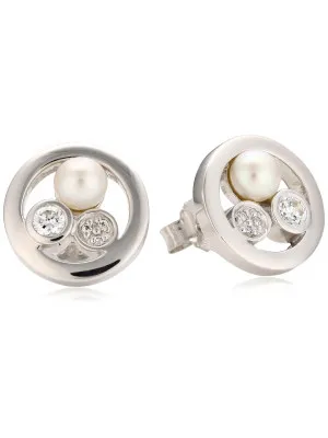 Orphelia Silver Stud Earrings ZO-5896 #1